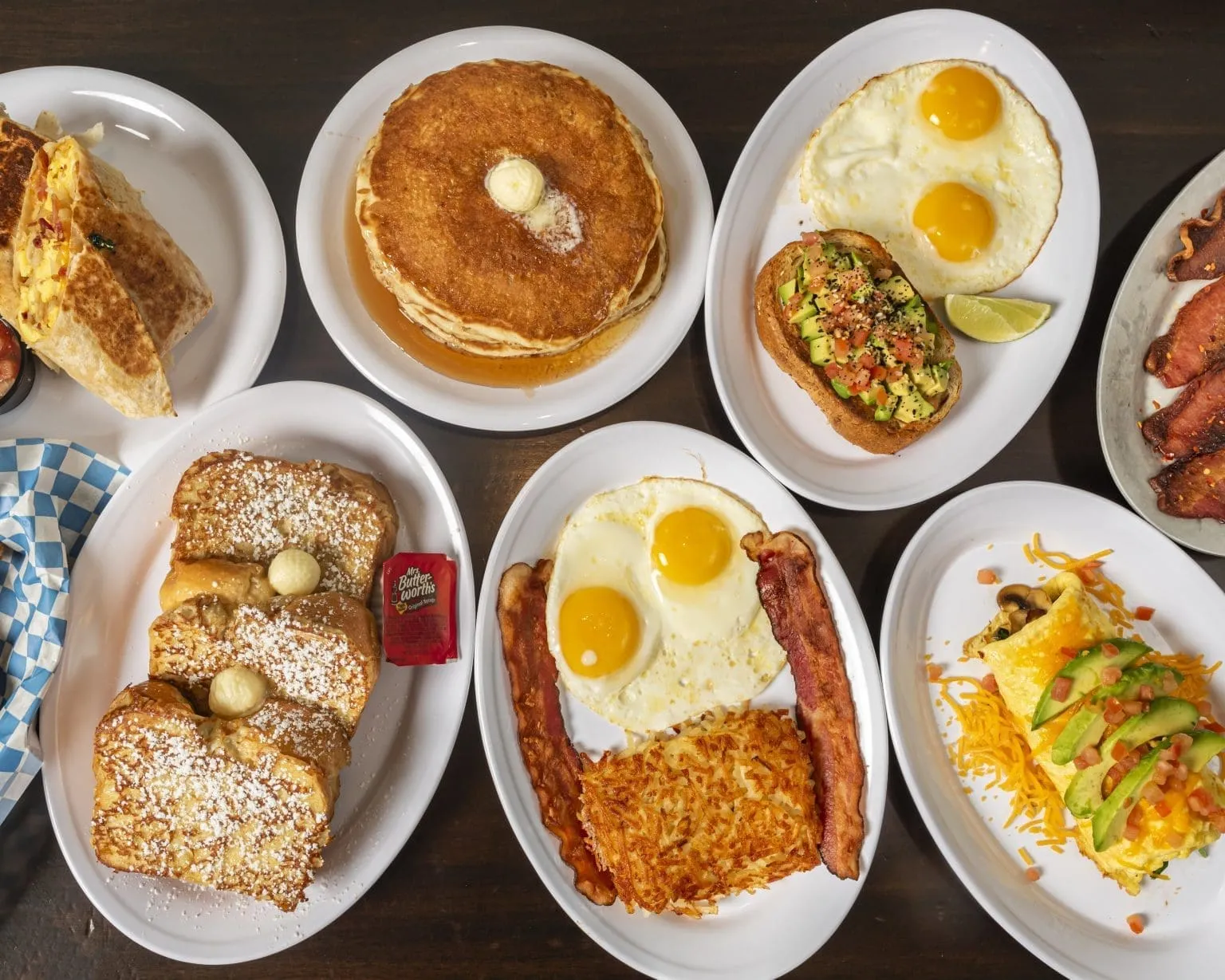 Various food items from Rosie's Restaurant cafe and catering in Spokane